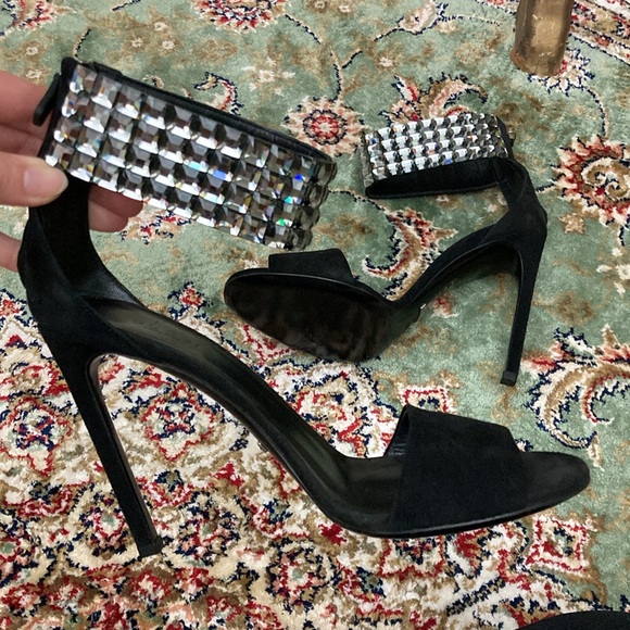 Gucci crystal ankle cuff heels - Picture 7 of 17